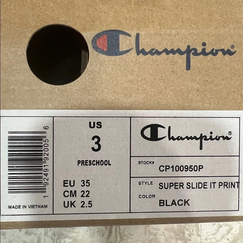 Champion Preschool Kids Super Slide IT Print